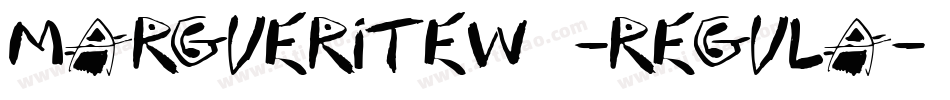 MargueriteW00-Regula字体转换