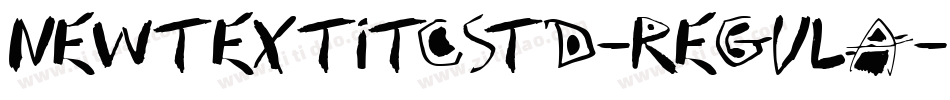 NewtextITCStd-Regula字体转换