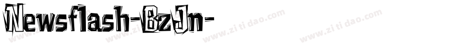 Newsflash-BzJn字体转换