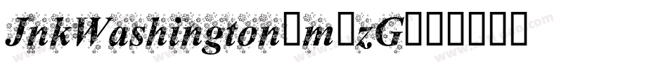 JnkWashington-m1zG字体转换