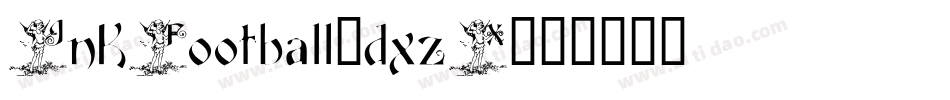 JnkFootball-dxzX字体转换