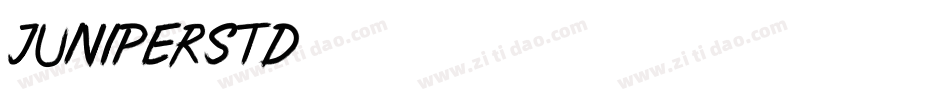 JuniperStd字体转换