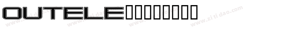 OUTELE__字体转换