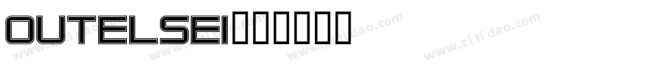 OUTELSEI字体转换