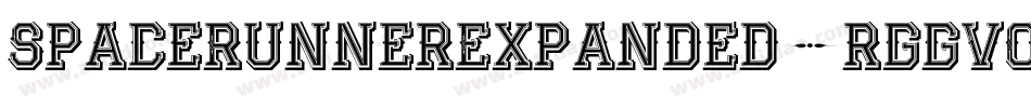SpaceRunnerExpanded-rggVO字体转换