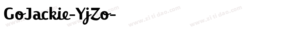 GoJackie-YjZo字体转换
