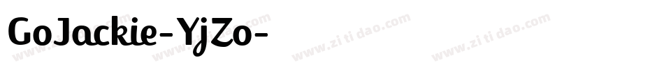 GoJackie-YjZo字体转换