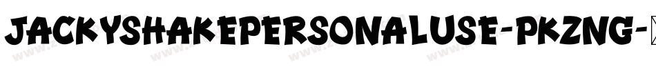 JackyshakePersonaluse-PKZng字体转换