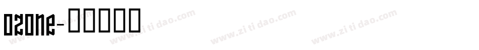 Ozone字体转换
