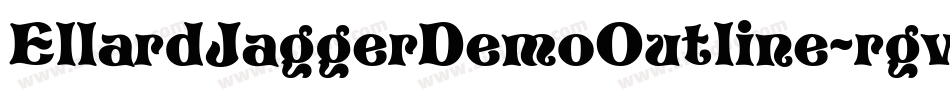 EllardJaggerDemoOutline-rgveA字体转换