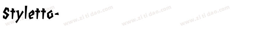Styletto字体转换