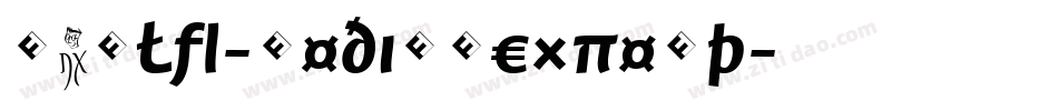 BauLF-MediumExpert字体转换