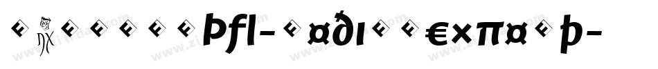 JambonoTF-MediumExpert字体转换