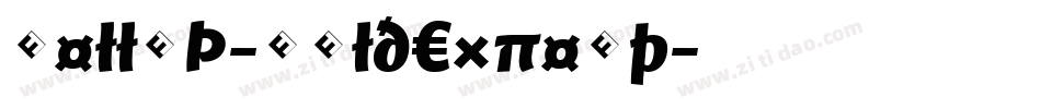 BellMT-BoldExpert字体转换