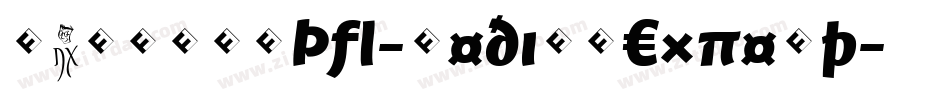 JambonoTF-MediumExpert字体转换