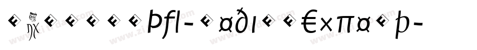 JambonoTF-MediumExpert字体转换