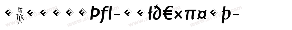 JambonoTF-BoldExpert字体转换