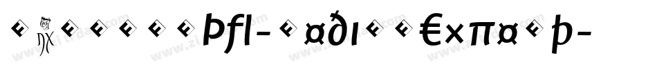 JambonoTF-MediumExpert字体转换