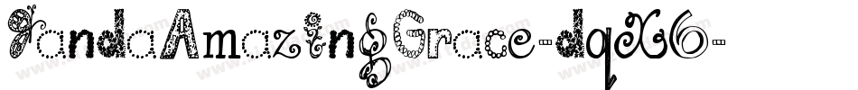 JandaAmazingGrace-dqX6字体转换