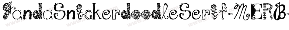 JandaSnickerdoodleSerif-MERB字体转换