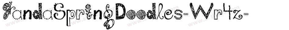 JandaSpringDoodles-Wr4z字体转换