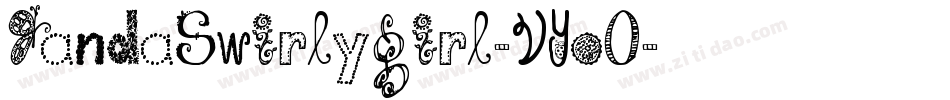 JandaSwirlygirl-VYo0字体转换