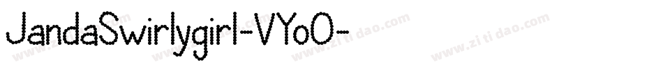 JandaSwirlygirl-VYo0字体转换