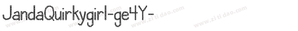 JandaQuirkygirl-ge4Y字体转换