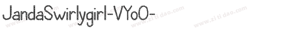 JandaSwirlygirl-VYo0字体转换
