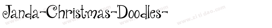 Janda-Christmas-Doodles字体转换