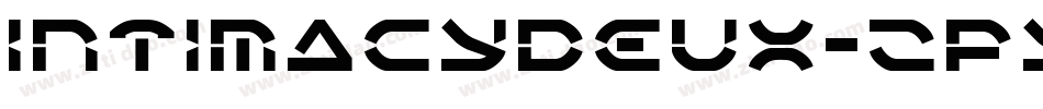 IntimacyDeux-Zpy3字体转换