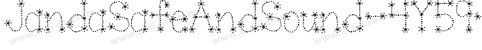 JandaSafeAndSound-4Y59字体转换