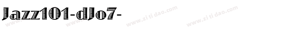Jazz101-dJo7字体转换