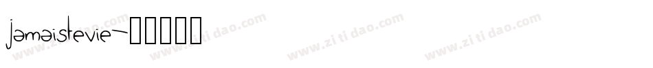 jamaistevie字体转换