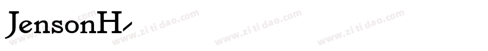 JensonH字体转换
