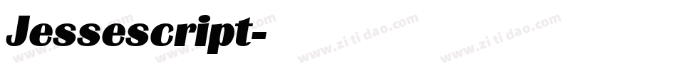 Jessescript字体转换