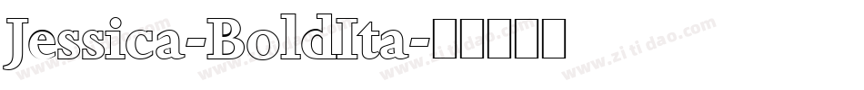 Jessica-BoldIta字体转换