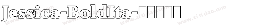 Jessica-BoldIta字体转换