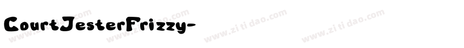 CourtJesterFrizzy字体转换