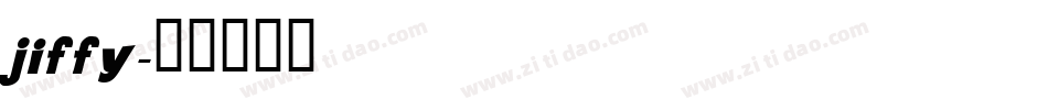 jiffy字体转换