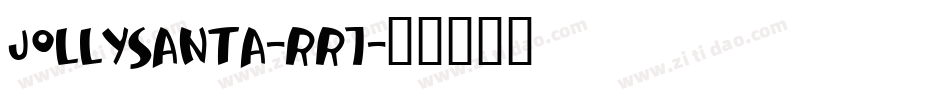 JollySanta-rr7字体转换