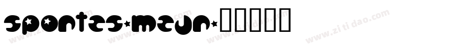 Sportzs-MZJr字体转换
