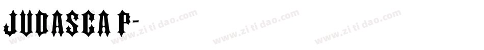 Judascap字体转换