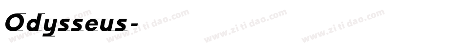 Odysseus字体转换