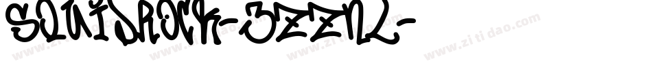Squidrock-3zznL字体转换