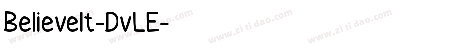 BelieveIt-DvLE字体转换