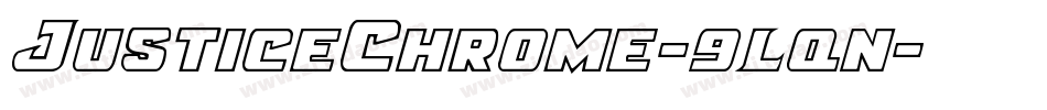 JusticeChrome-9lqn字体转换