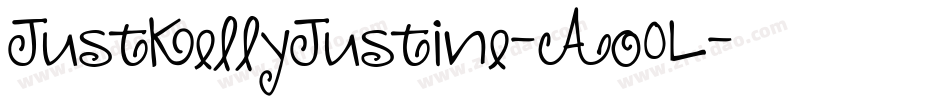 JustKellyJustine-Ao0L字体转换