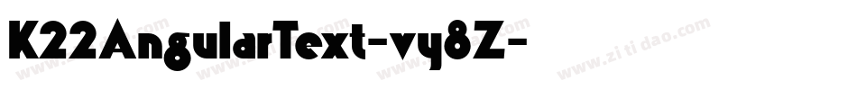 K22AngularText-vy8Z字体转换