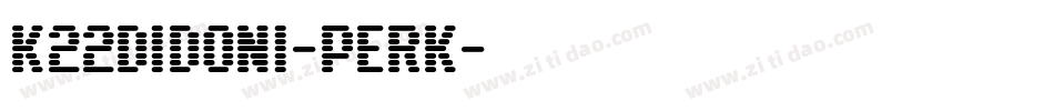 K22Didoni-perK字体转换